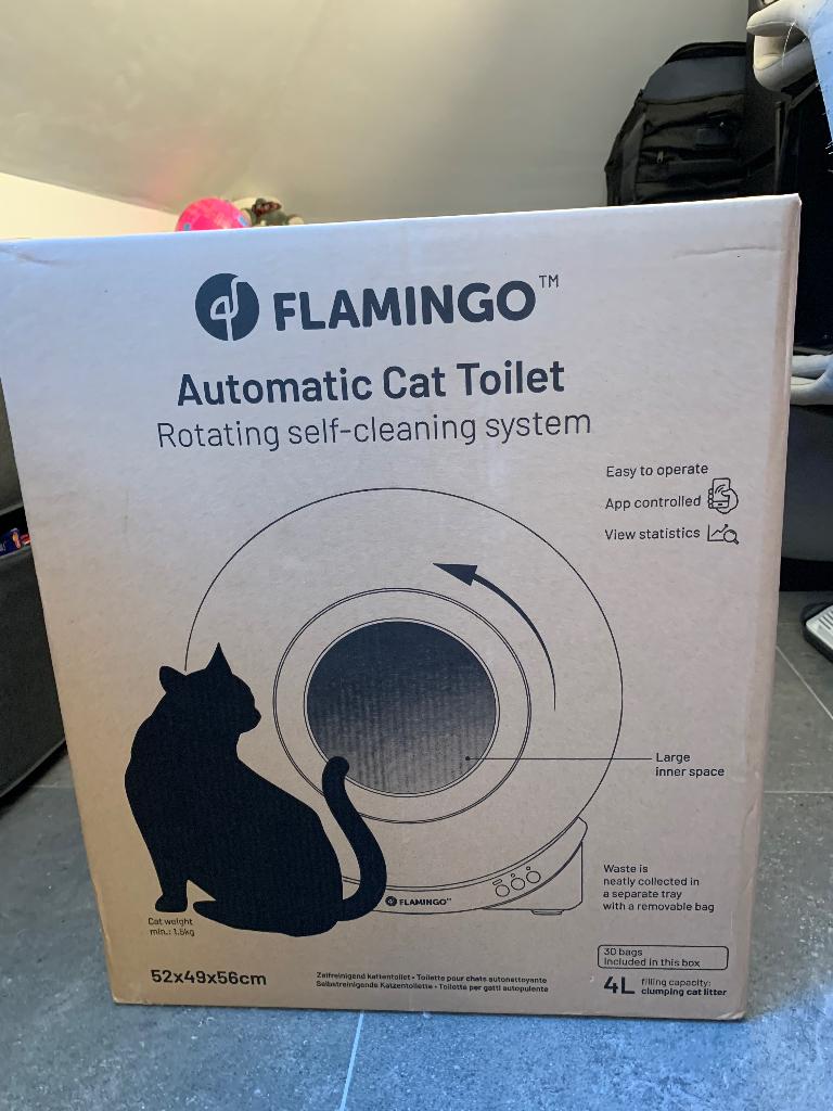 Autmatische kattenbak, Dieren en Toebehoren, Ophalen, Zelfreinigend, Nieuw, Gesloten
