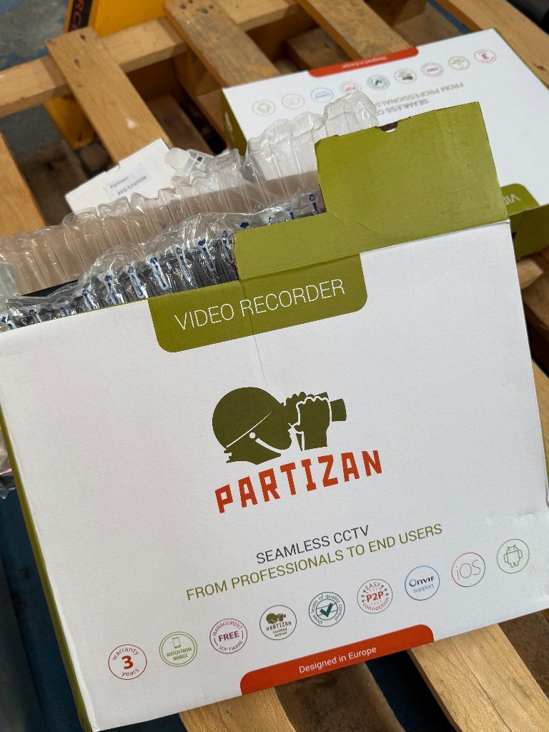 Partizan CCTV camerabewaking, Audio, Tv en Foto, Ophalen, Nieuw