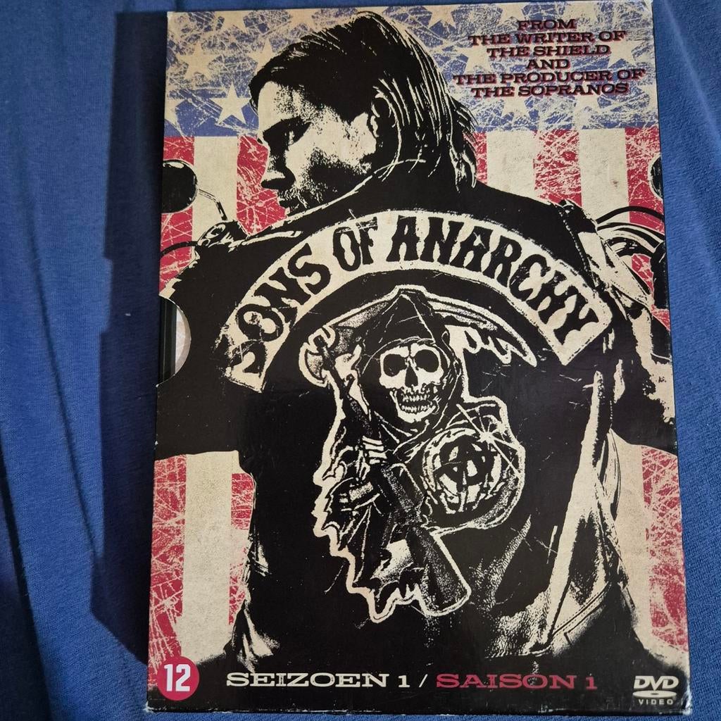 Dvd Box Sons of Anarchy, seizoen 1, Boxset, Ophalen of Verzenden, Zo goed als nieuw, Actie en Avontuur