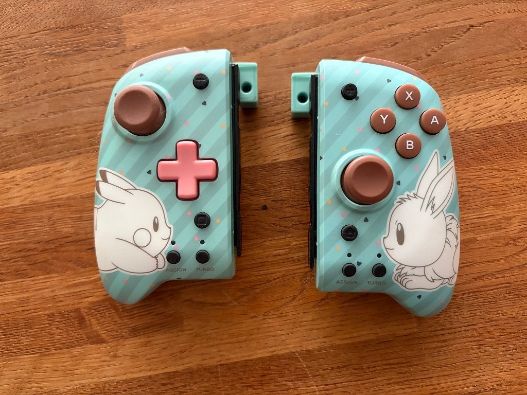 Hori Split Pad Pro - Nintendo Controllers - Eevee & Pikachu, Games en Spelcomputers, Spelcomputers | Nintendo Consoles | Accessoires
