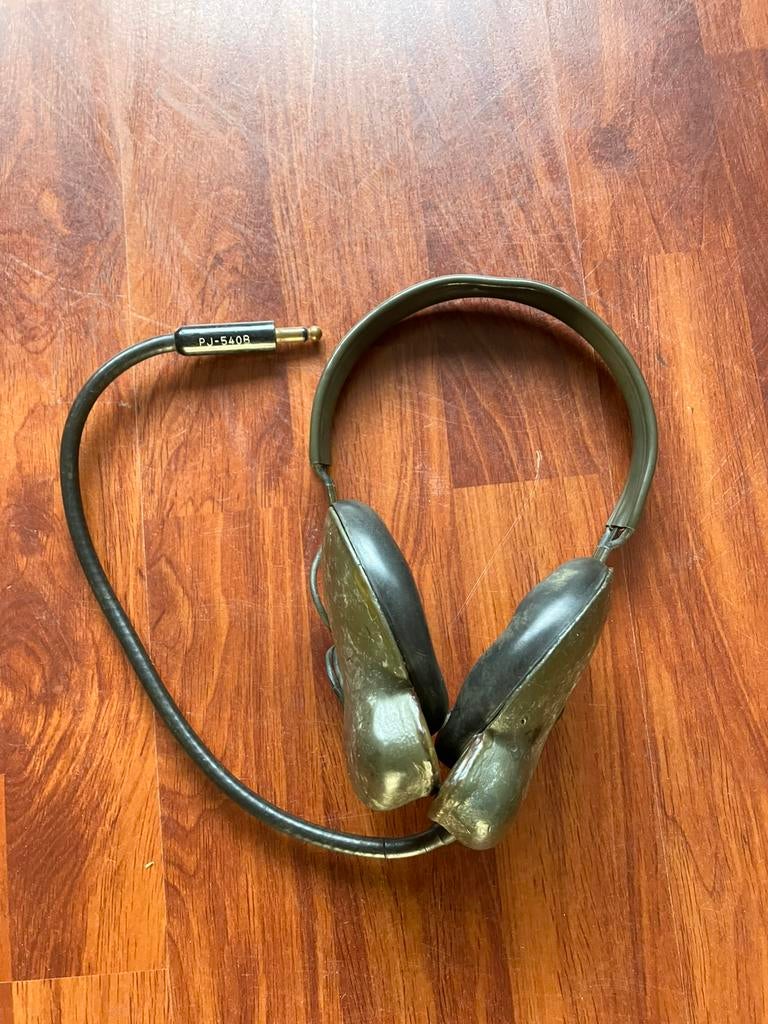 H-16/u headset US WW2, Collections, Enlèvement ou Envoi