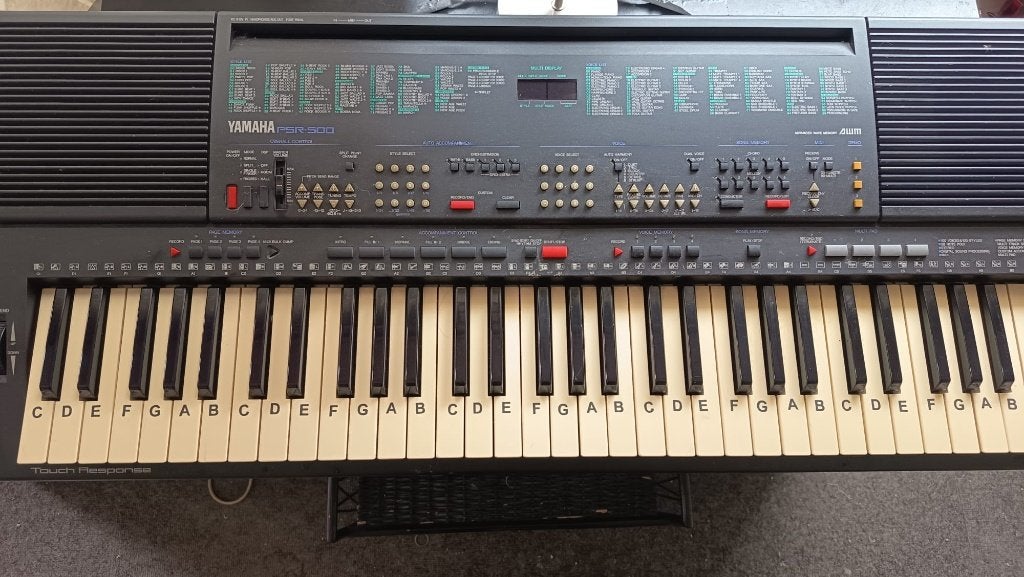 Yamaha PSR-500 Keyboard, Muziek en Instrumenten, Ophalen, Gebruikt, 61 toetsen, Yamaha