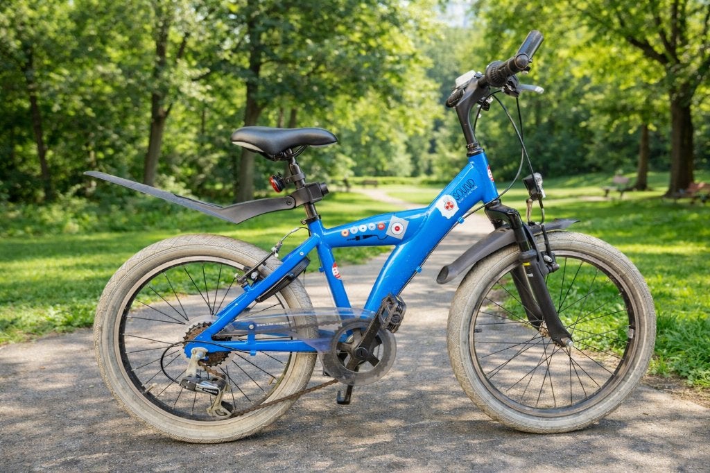 Kinderfiets, Ophalen, Zo goed als nieuw