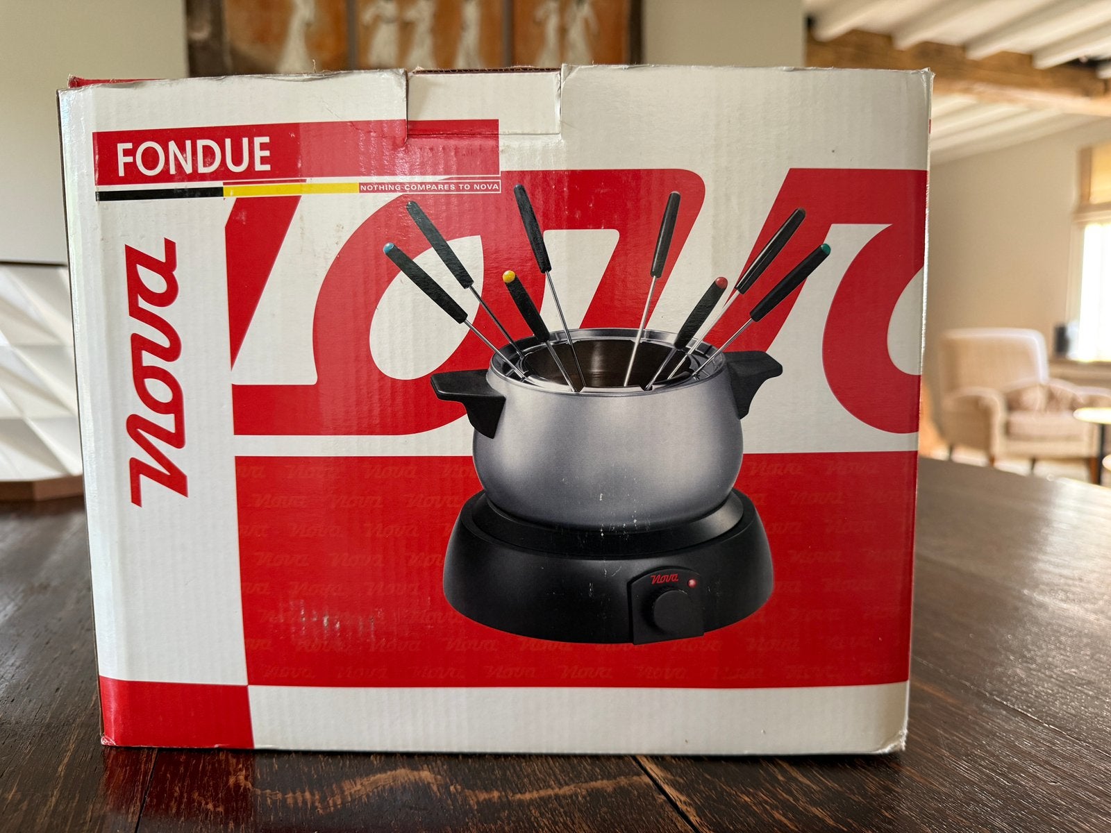 Nouveau set à fondue électrique Nova, Electroménager, Enlèvement, Neuf, Électrique, Service à fondue