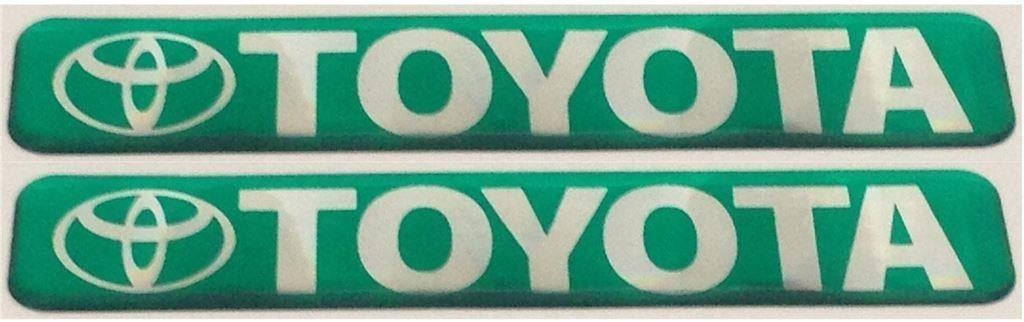 Toyota 3D doming sticker set #4, Envoi