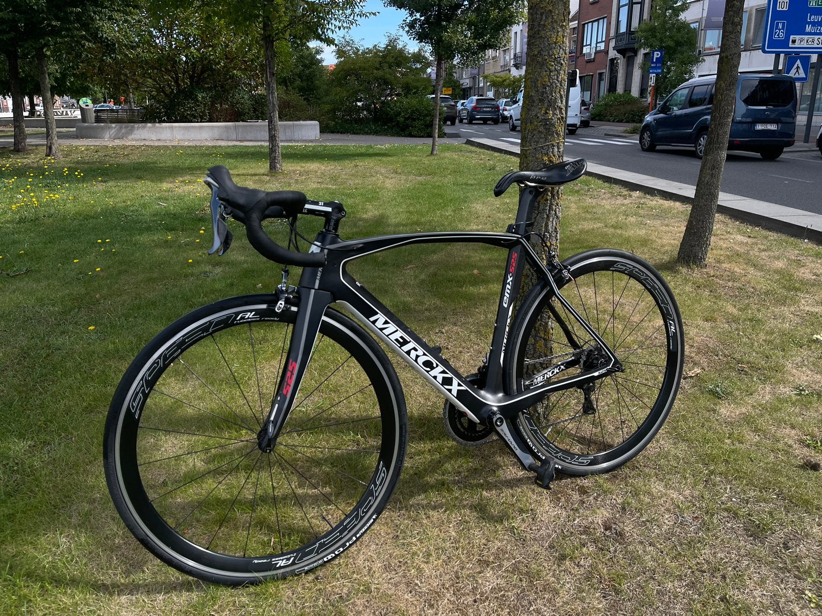 Eddy Merckx fiets, Ophalen, Gebruikt, Carbon, 49 tot 53 cm