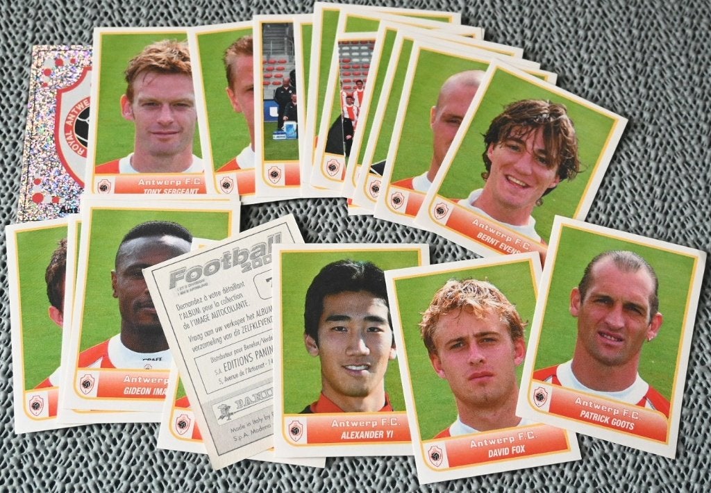 Panini Football 2004 / Antwerp FC / Volledige ploeg, Verzenden, Nieuw, Poster, Plaatje of Sticker