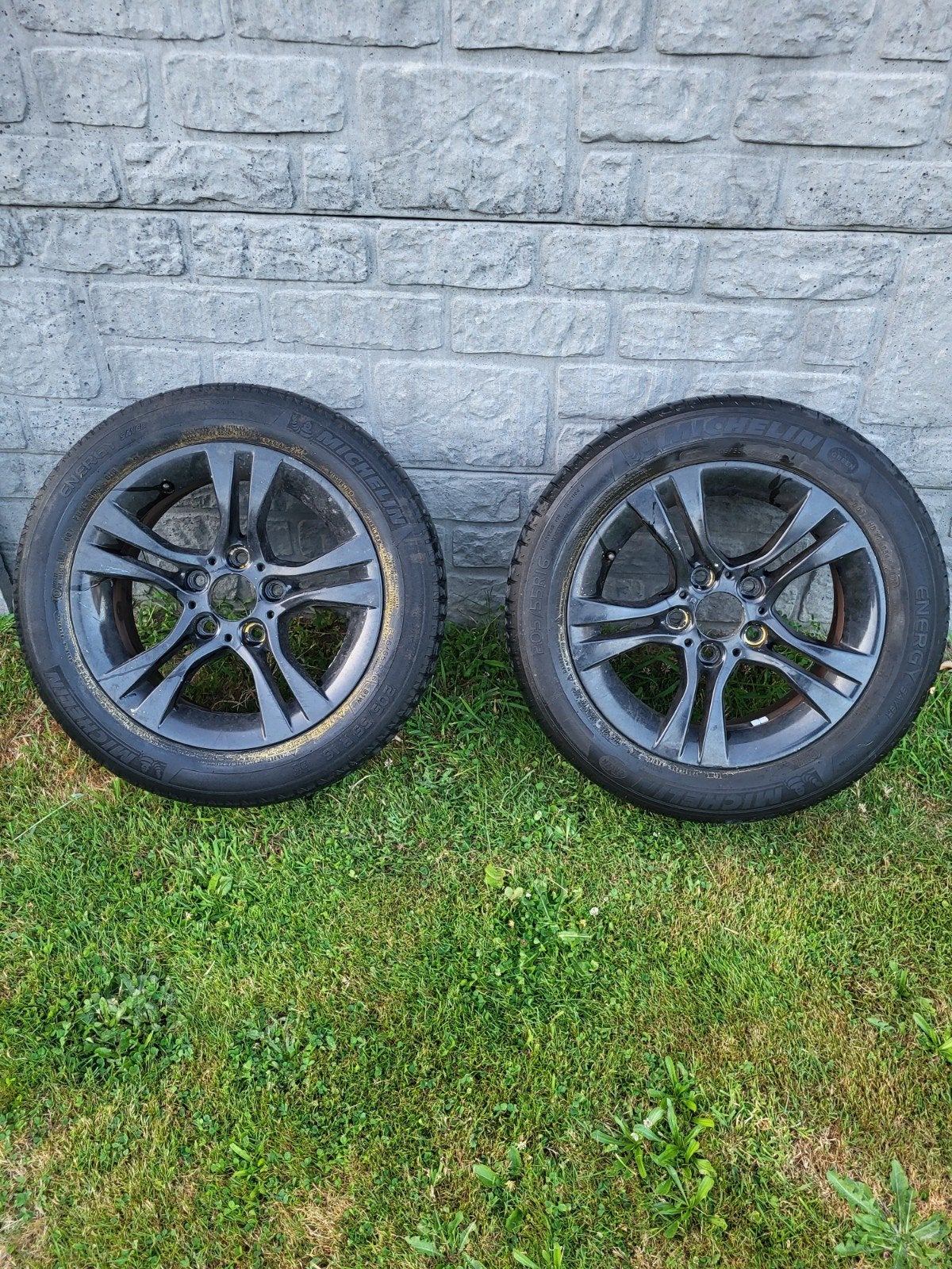 Bmw velgen 2x, Ophalen, 16 inch, Velg(en)