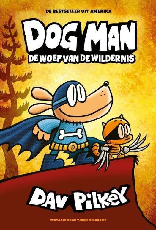 de woef van de wildernis, Eén stripboek, Ophalen of Verzenden, Nieuw, Dav pilkey