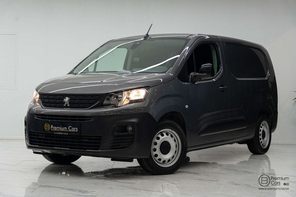 Peugeot Partner 1.5 HDI L2 long (XL)! Camera, Cruise, Airco!, Autos, Peugeot, Argent ou Gris, Achat, Euro 6, Entreprise