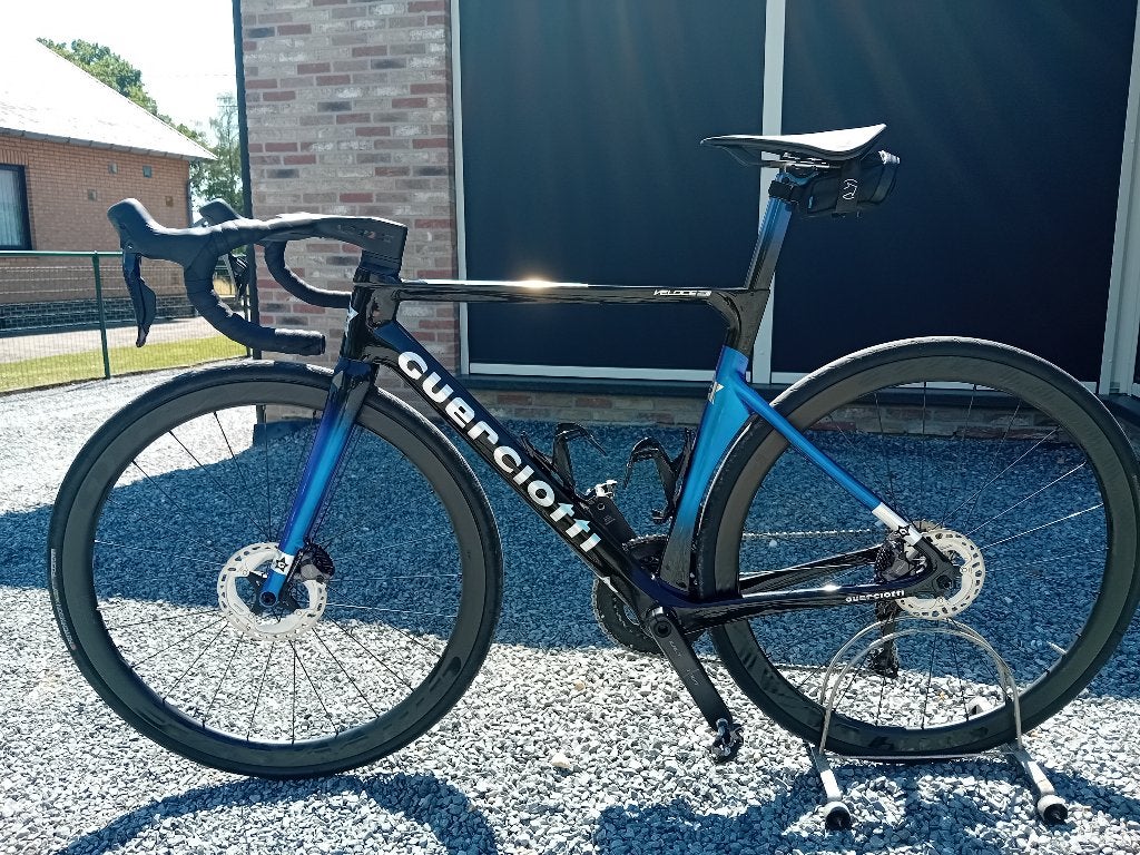 Guerciotti Veloce Carbon – Ultegra Di2 12-speed Topstaat, Fietsen en Brommers, Fietsen | Racefietsen, Zo goed als nieuw, Schijfrem