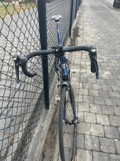 koersfiets, Gebruikt, 10 tot 15 versnellingen, Velgrem, 57 tot 61 cm