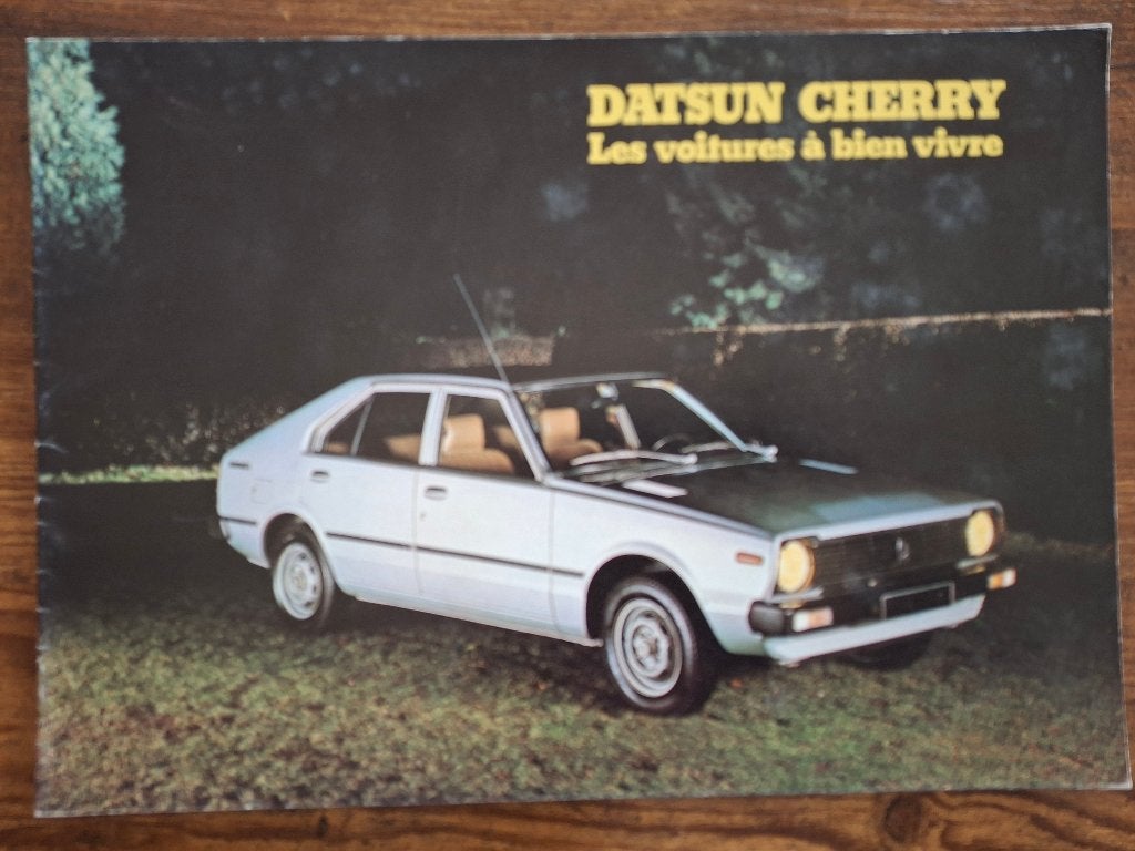 DATSUN  CHERRY - Les voitures à bien vivre, Enlèvement ou Envoi, Neuf, Autres marques