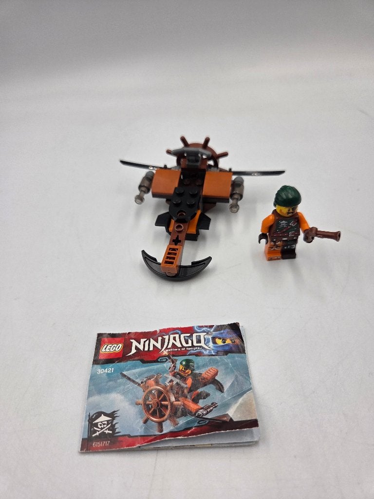 Lego Ninjago 30421 Skybound Plane, Lego, Ophalen of Verzenden, Zo goed als nieuw, Inclusief instructies