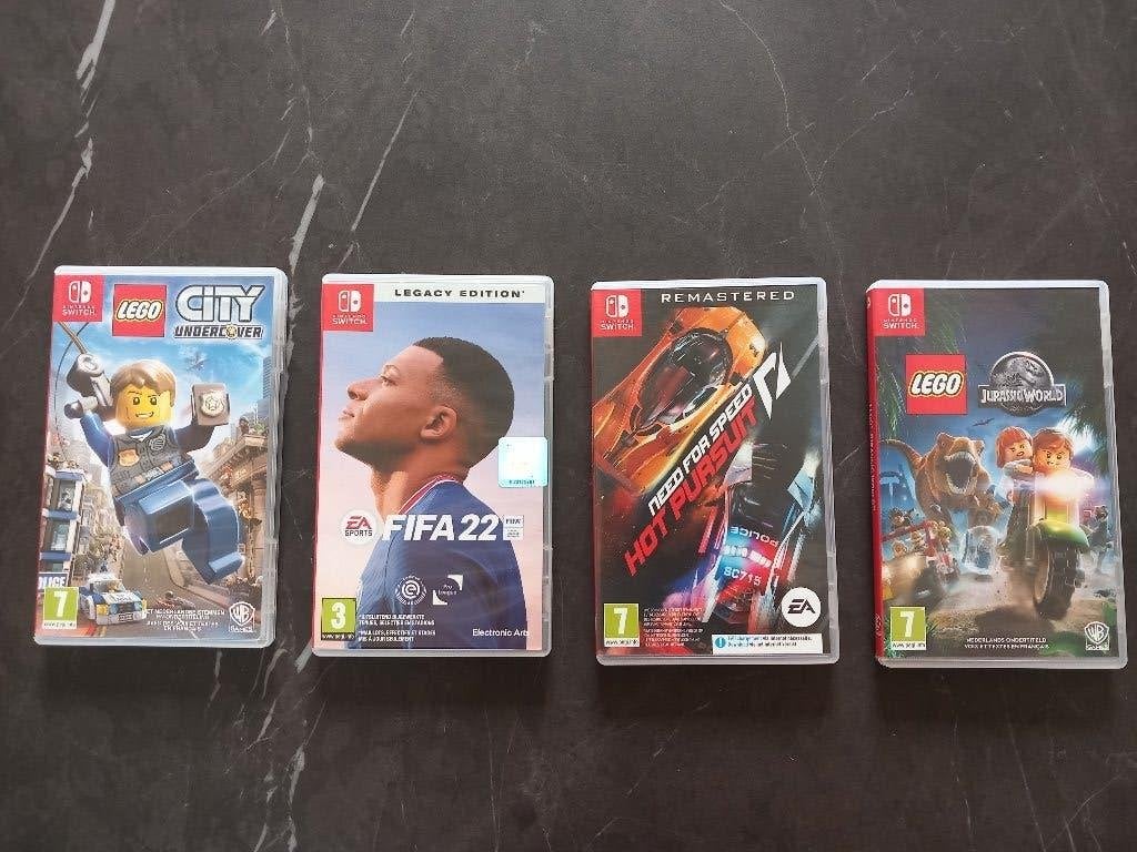 4 Nintendo SWITCH games, Ophalen of Verzenden, Gebruikt