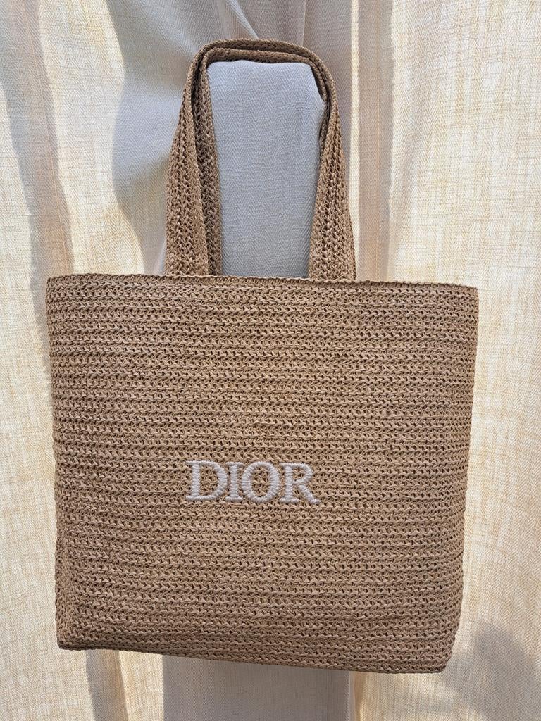 Nieuw Dior Strandtas, Handtassen en Accessoires, Tassen | Damestassen, Ophalen, Nieuw, Bruin, Shopper