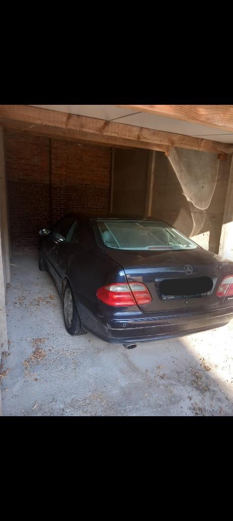 Mercedes CLk200, Automaat, Beige, Blauw, Parkeersensor