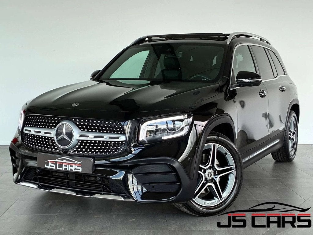 Mercedes-Benz GLB 200 d-PACK AMG-COCKPIT-T.O-GPS-CARPLAY-7PL, Automaat, Gebruikt, 4 cilinders, Zwart