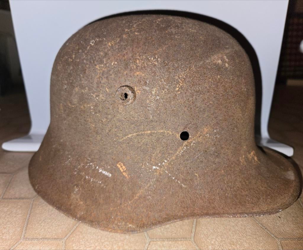 Duitse Helm wk1 M18 size 66, Ophalen of Verzenden
