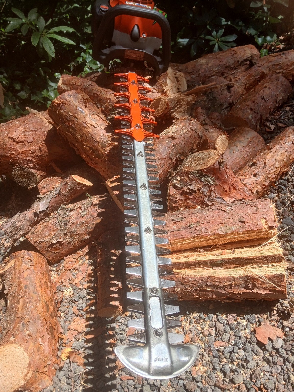 Heggenschaar stihl  blad 75 cm, Tuin en Terras, Bosmaaiers, Ophalen