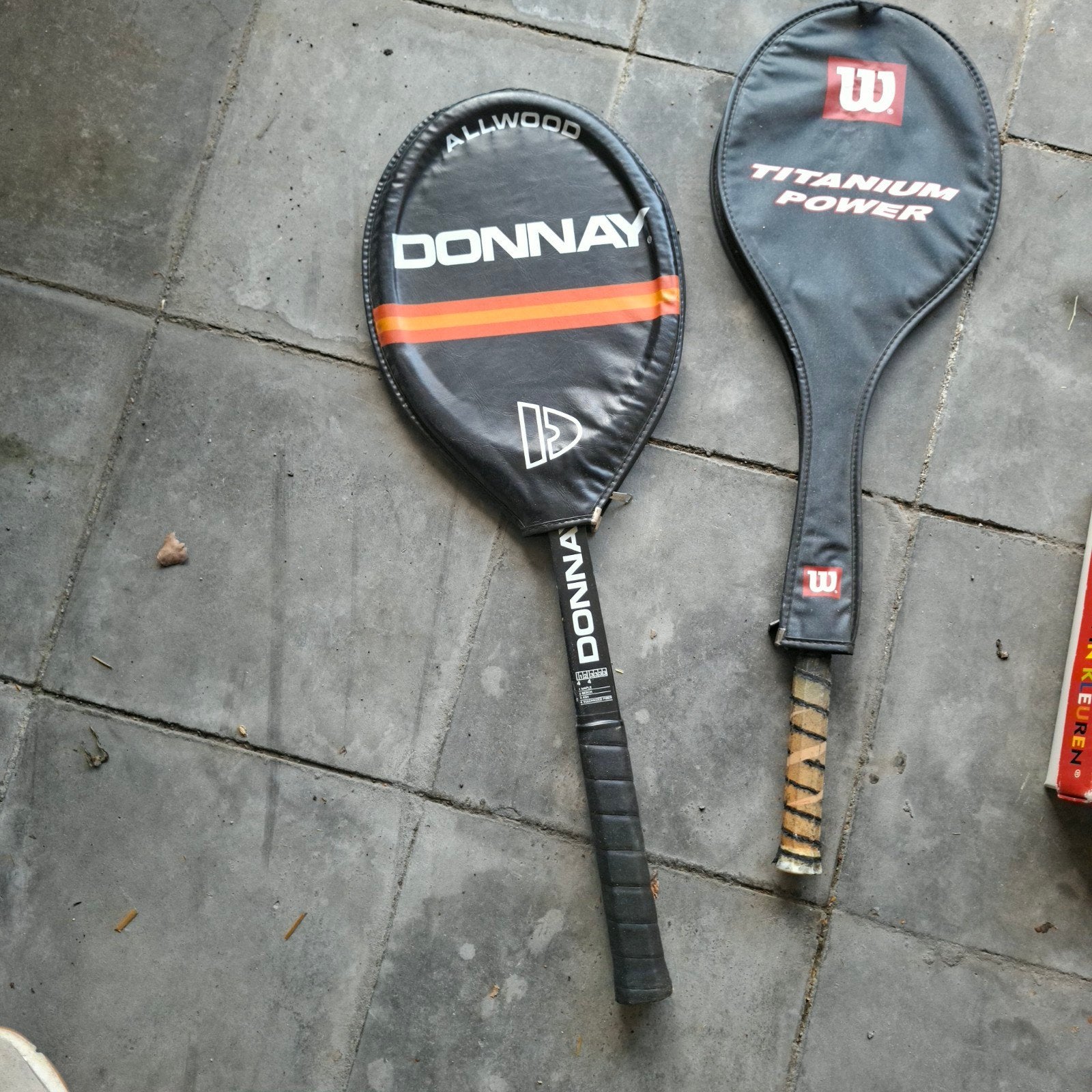raquette donnay bjorg borg bois vintage, Enlèvement, Raquette