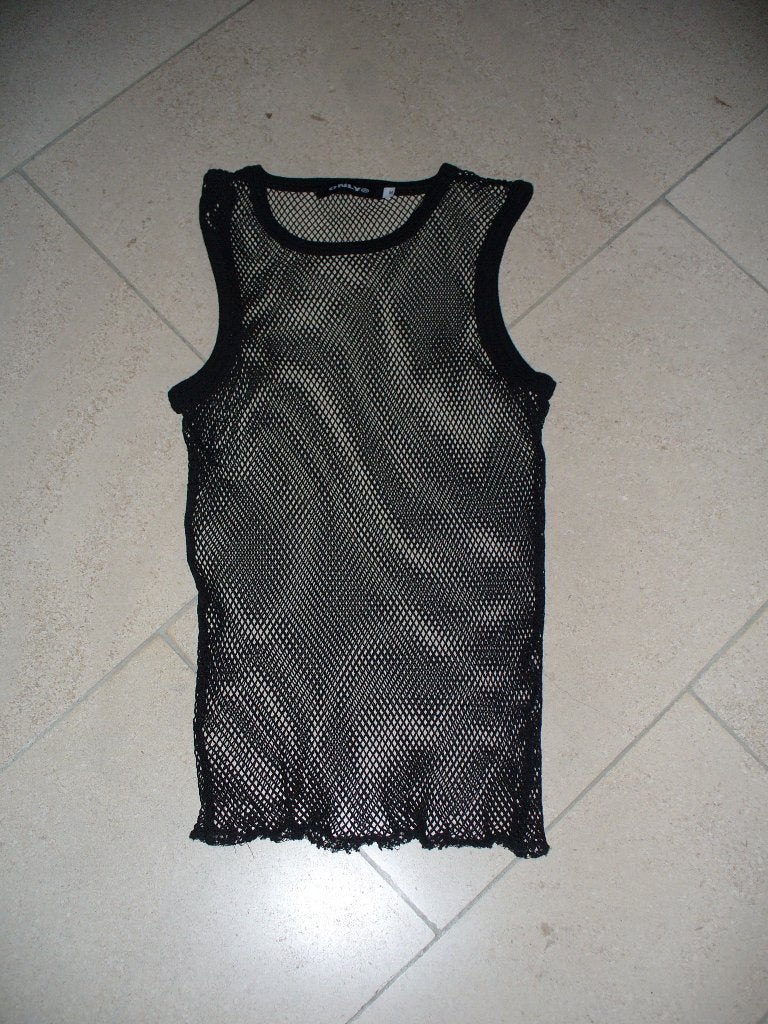 Zwart topje Only maat S, Only, Zwart, Ophalen of Verzenden, Zo goed als nieuw