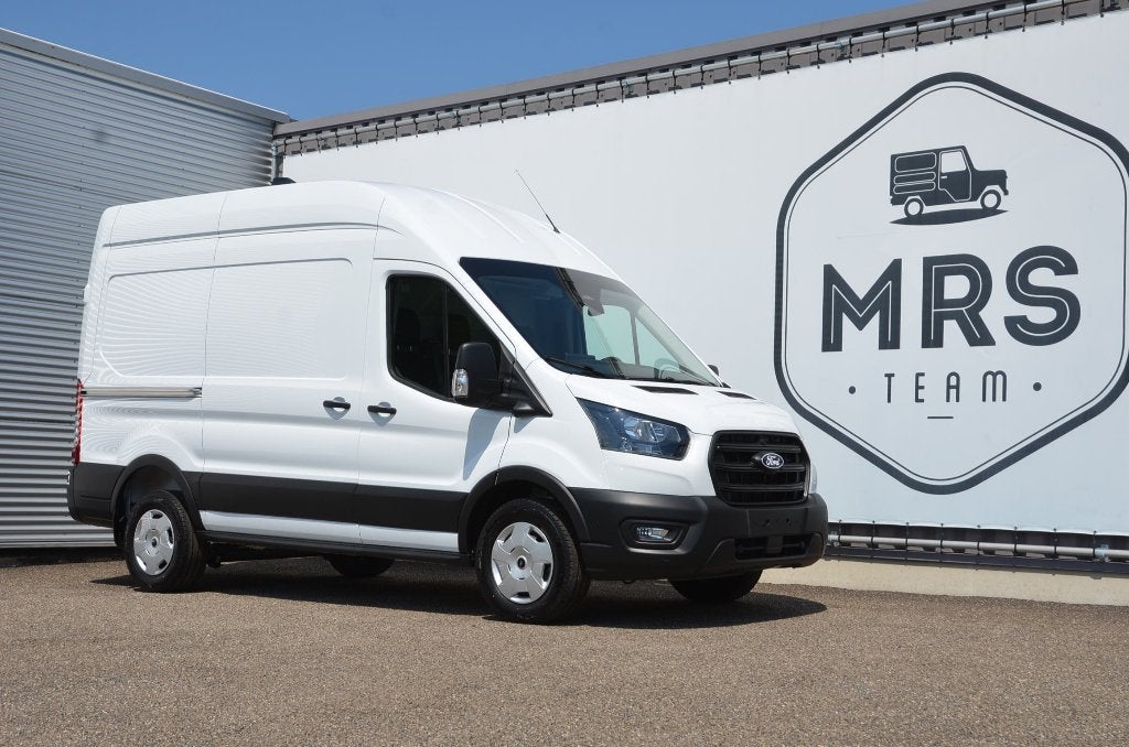 -L2H3- Ford Transit Automaat- ACC- 360cam- Nieuw- 30500+BTW, Auto's, Automaat, Stof, 1995 cc, Euro 6
