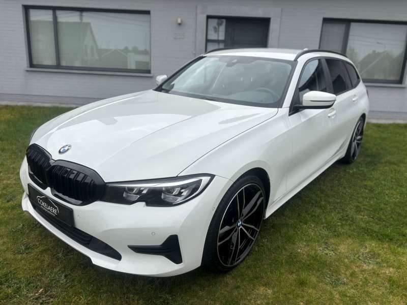 BMW 318dA Touring MHEV Virtual/LED/AutAirco/PDC/CarPlay/DAB, Auto's, BMW, Automaat, 1995 cc, 4 cilinders, Bedrijf