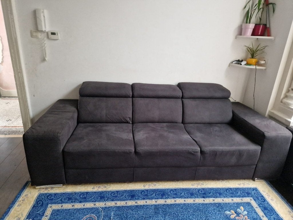 Canapé, Maison & Meubles, 300 cm ou plus, Banc droit, Comme neuf, Synthétique