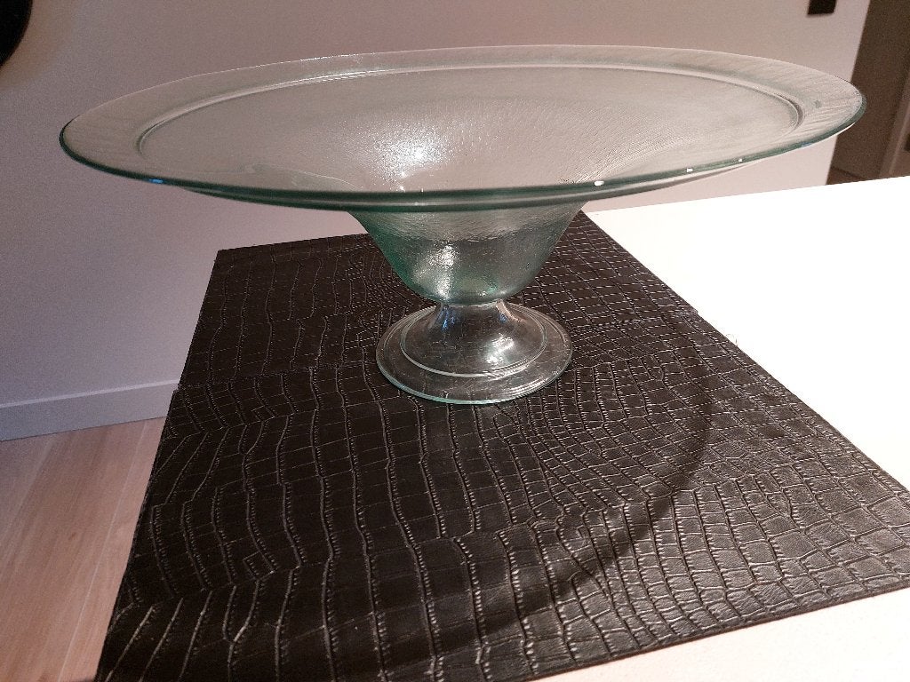 Glazen schaal, coupe, Verzamelen, Ophalen