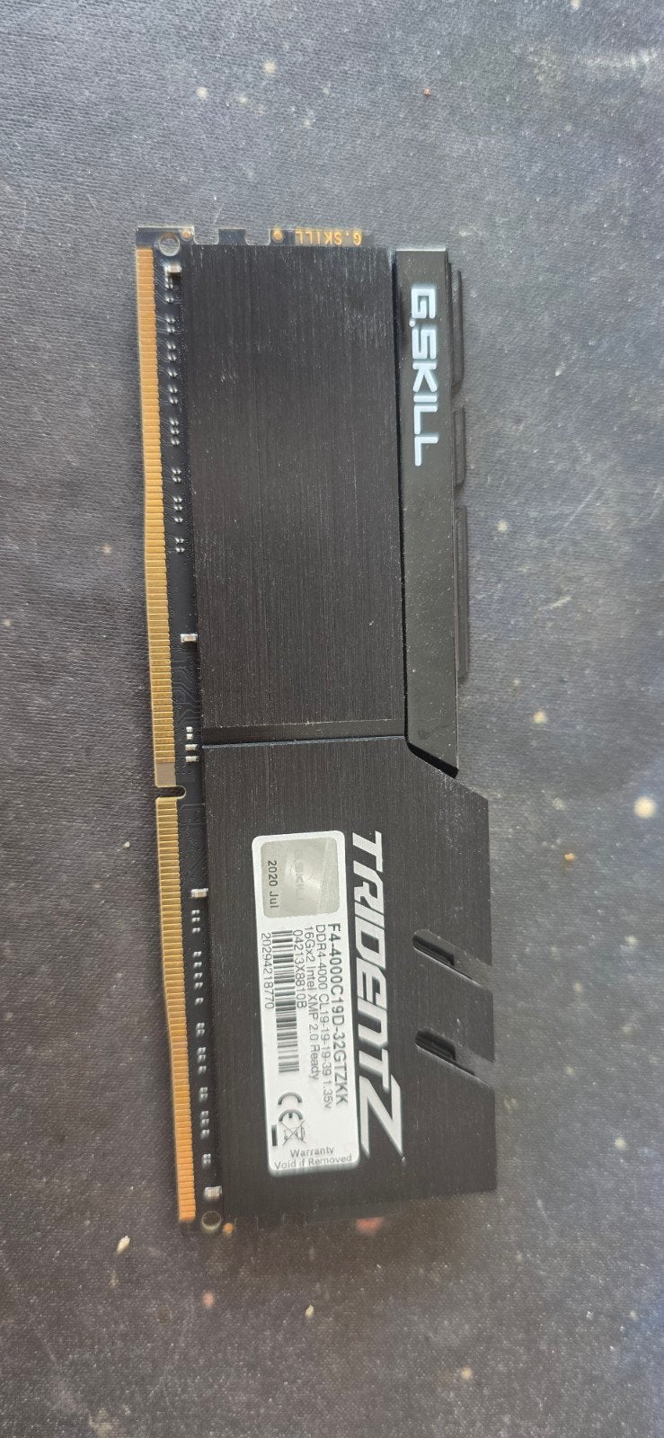 barettes de memoire gskill ddr4 4000, Enlèvement, DDR4