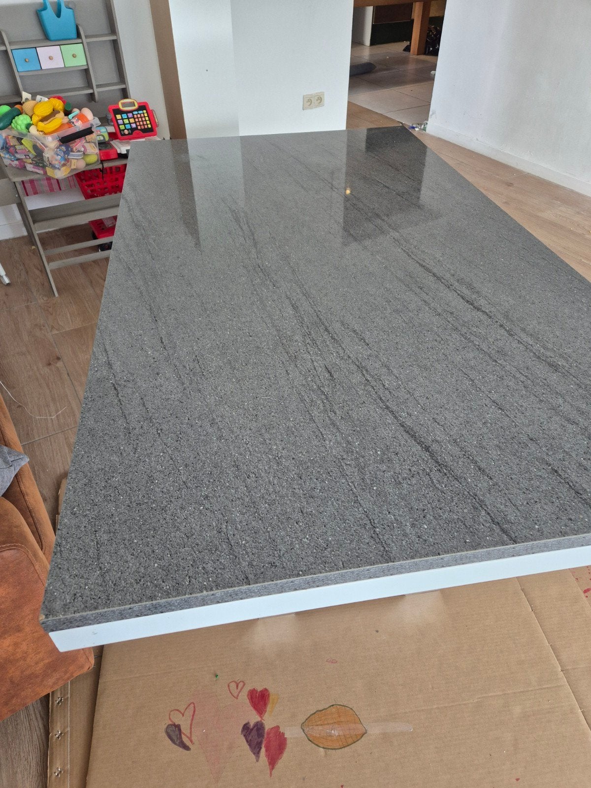 tafel gratis af te halen, Enlèvement