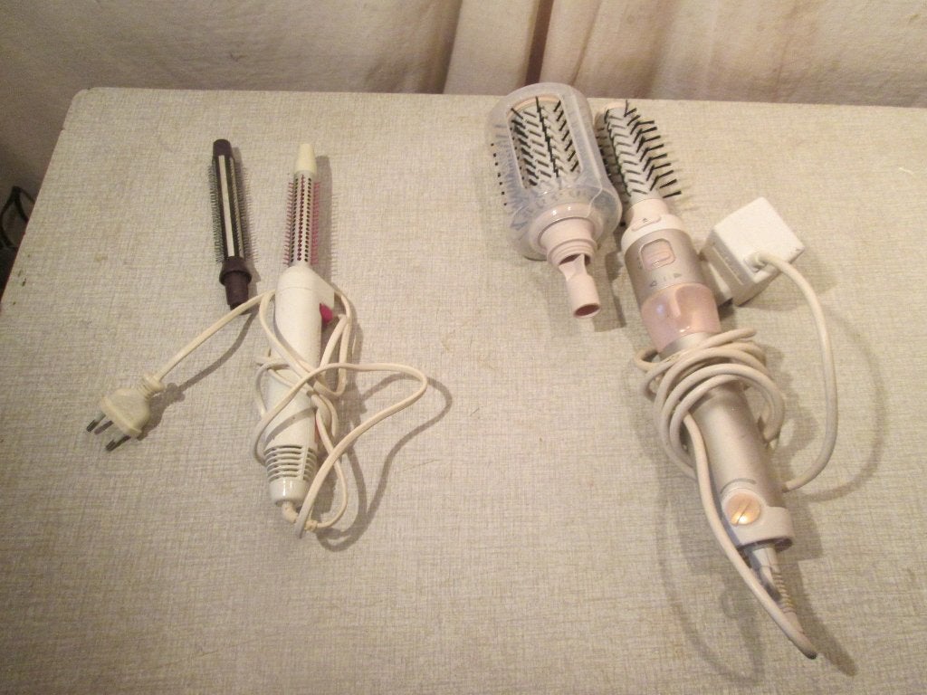 2 Krultangen met bijbehoren, Handtassen en Accessoires, Ophalen of Verzenden, Zo goed als nieuw, Krultang of Stijltang