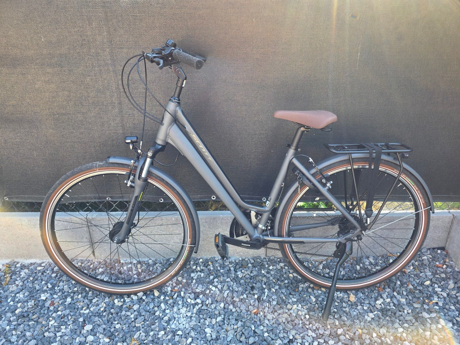 Scott Sub Comfort 10 M Damesfiets - GRIJS Uitstekende staat, Vélos & Vélomoteurs, Autres marques, Vitesses, Comme neuf, Enlèvement