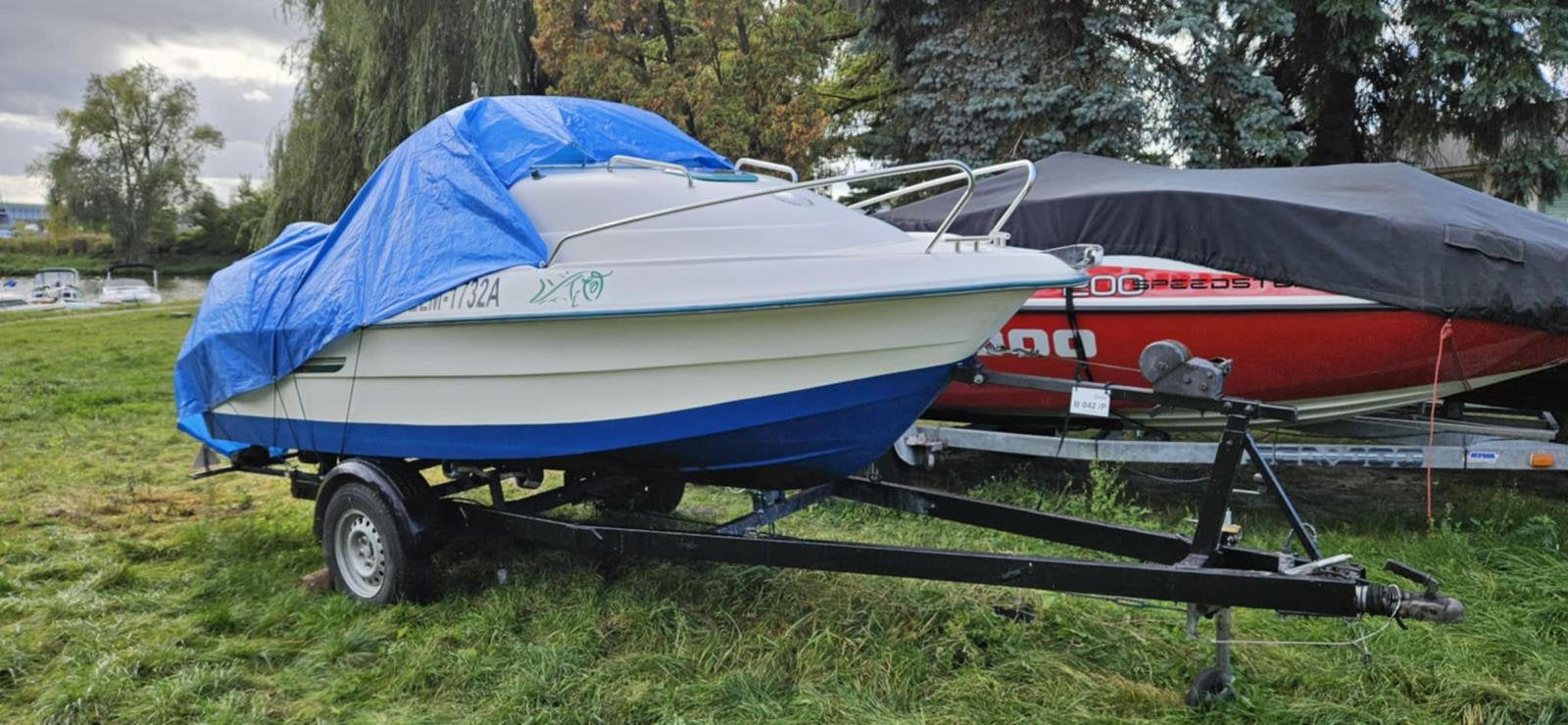 Speedboot Algida 485 yamaha 60pk, Ophalen, Gebruikt