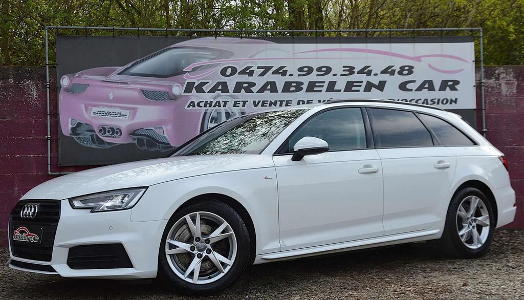 Audi A4 2.0TDi Pack S-Line COCKPIT SENS AV/AR 73.387KM, Cuir, 2095 kg, Achat, Entreprise