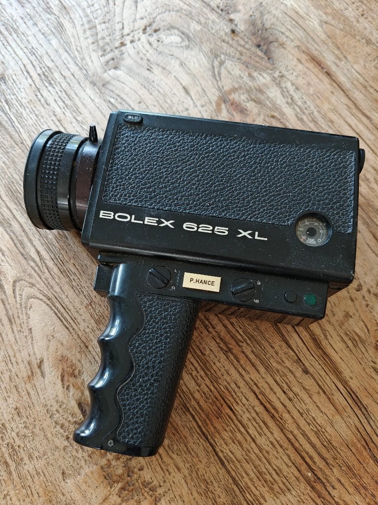 Bolex 625 XL filmcamera, Enlèvement, 1960 à 1980, Caméra