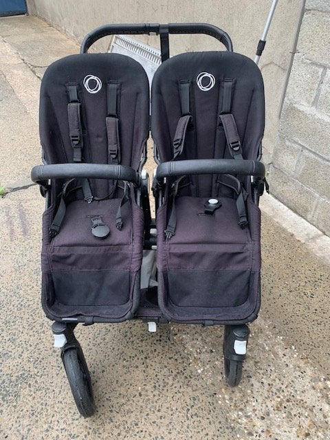 Kinderwagen tweeling Bogaboo Donkey, Enfants & Bébés, Enlèvement, Utilisé, Poussette ou Buggy