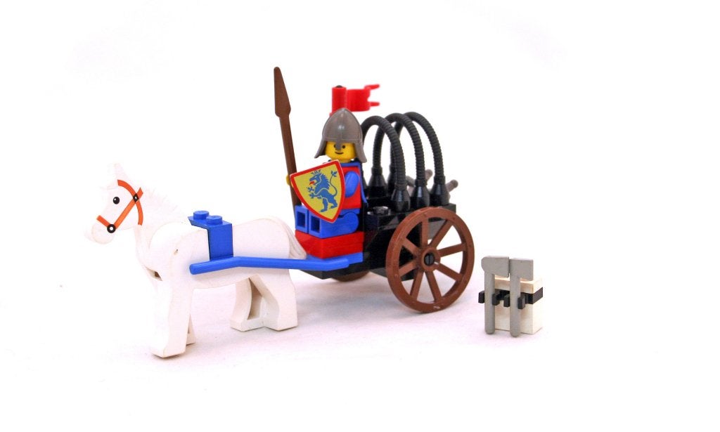 LEGO Castle Lion Knights 6016 Knight's Arsenal, Lego, Ophalen of Verzenden, Zo goed als nieuw, Castle