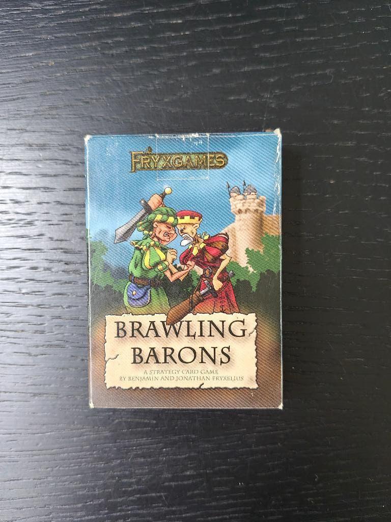Brawling Barons, Hobby en Vrije tijd, Gezelschapsspellen | Kaartspellen, Een of twee spelers, Ophalen of Verzenden, Gebruikt, Fryxgames