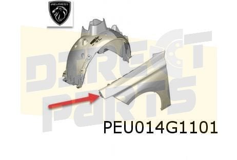 Peugeot 308 (9/21-) voorscherm Links Origineel! 9837980980, Neuf, -, -, Garde-boue