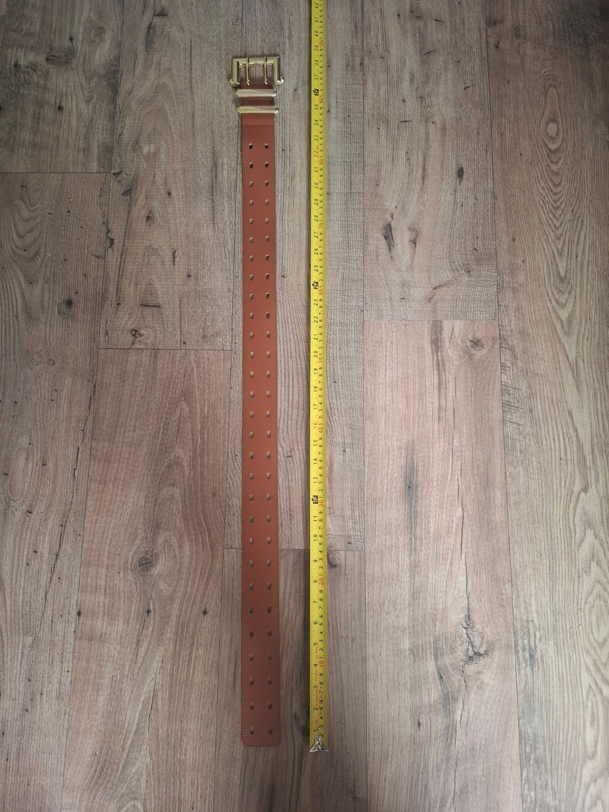 Relish riem 90cm bruin, Kleding | Dames, Ophalen of Verzenden, Bruin