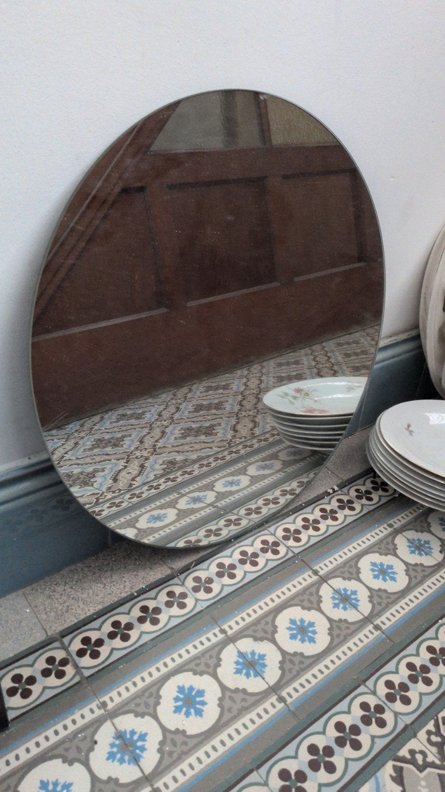 gratis kleine ronde spiegel, Huis en Inrichting, Ophalen
