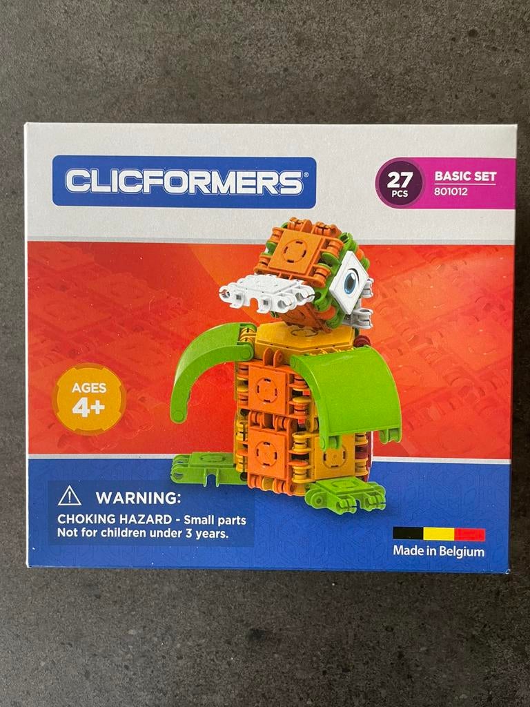 Clicformers basic set 801012 nieuw, Kinderen en Baby's, Speelgoed | Bouwstenen, Ophalen, Nieuw, Overige merken