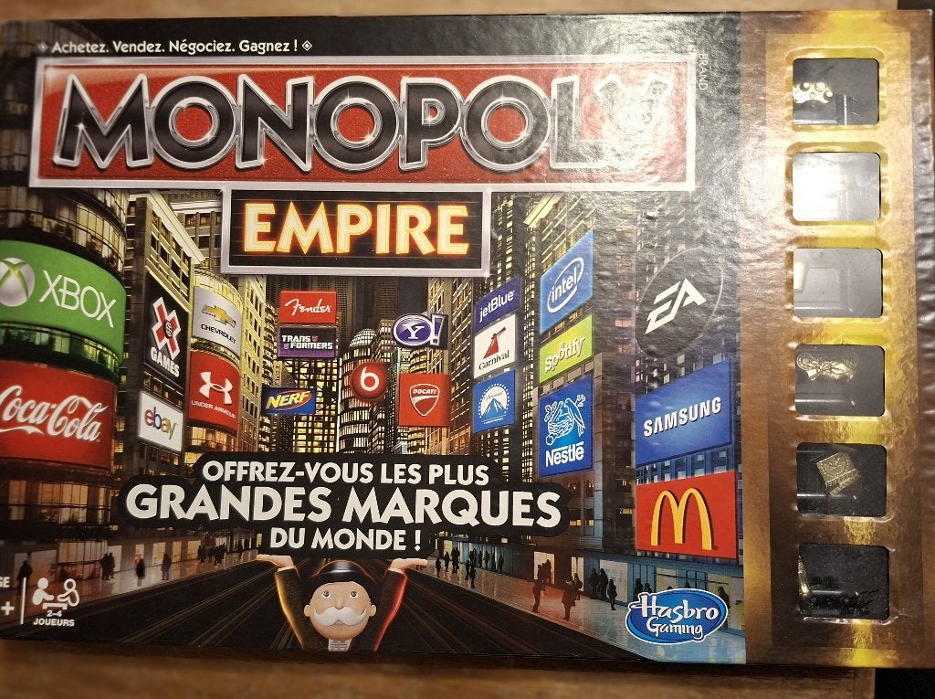 Jeu Monopoly EMPIRE, Vijf spelers of meer, Verzenden, Zo goed als nieuw