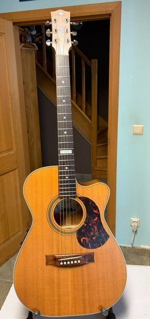 Maton EBG808C TE signature 'Tommy Emmanuel' gitaar, Muziek en Instrumenten, Ophalen of Verzenden, Gebruikt, Western- of Steelstringgitaar