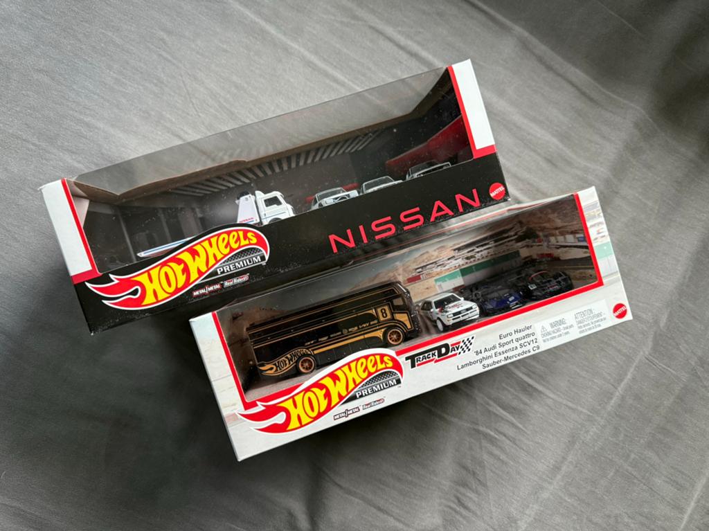 Hotwheels Premium set Nissan & Trackday, Enlèvement ou Envoi