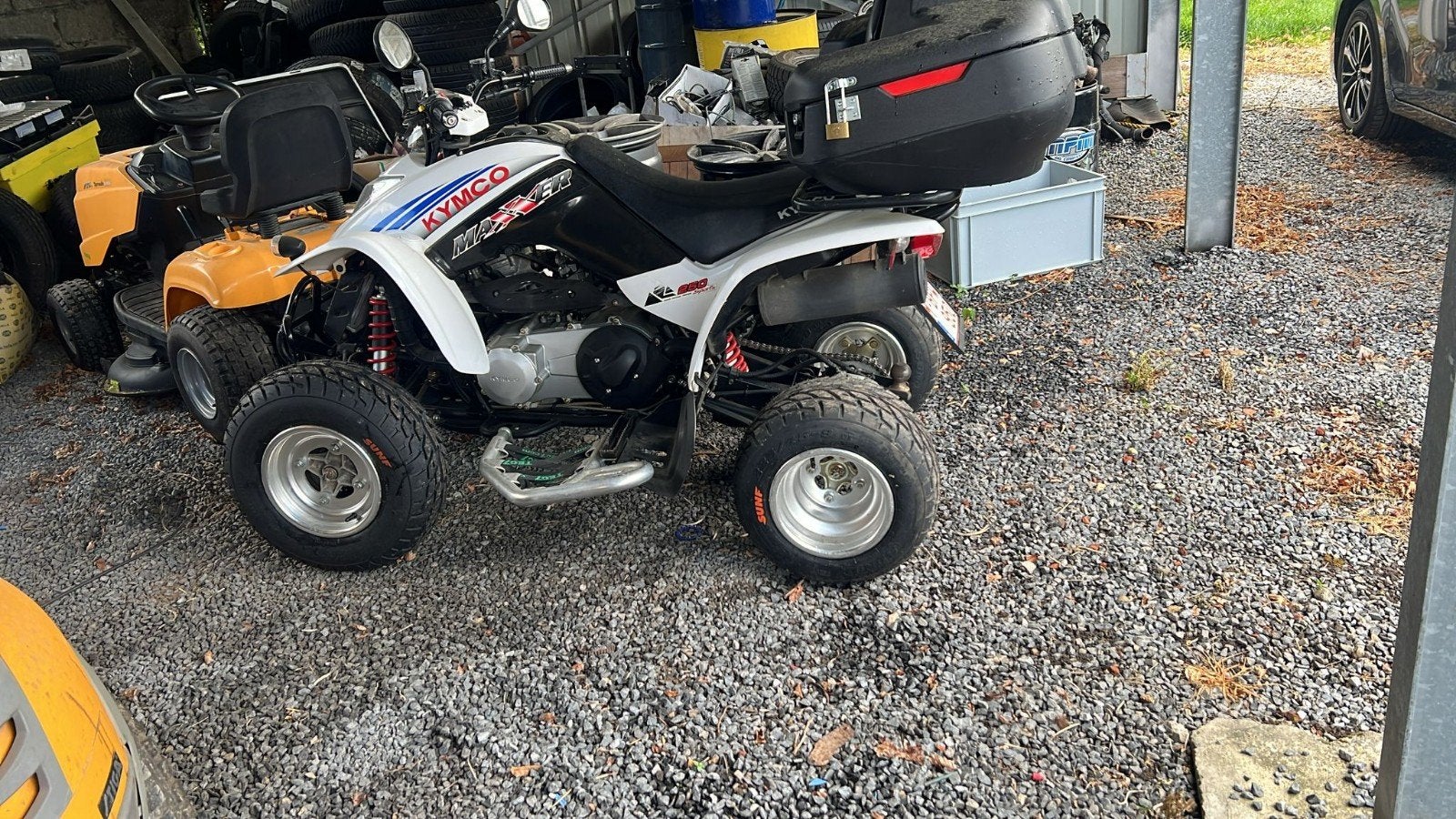 DRINGEND te koop quad kymco maxxer, Motoren, Ophalen