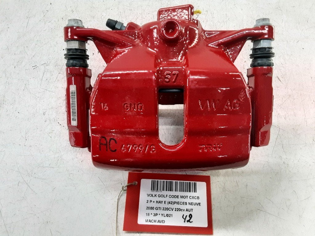 ETRIER DE FREIN AVANT DROIT Golf VII (AUA) (5Q0106DR), Autos : Pièces & Accessoires, Volkswagen, Volkswagen AG, Utilisé, Kundenbetreuung@volkswagen.de