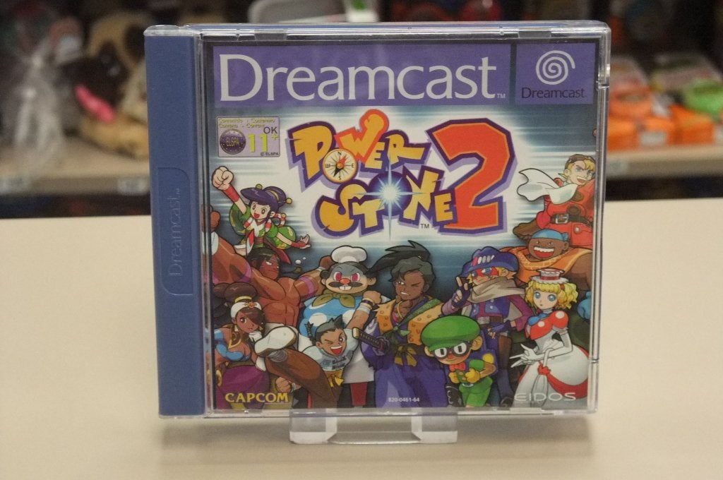 power stone 2 cib dreamcast, Gebruikt, Dreamcast, Ophalen of Verzenden, 3 spelers of meer